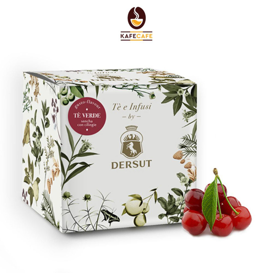 Picture of GREEN TEA WITH CHERRY PYRAMID X 2 grams x 15 bags